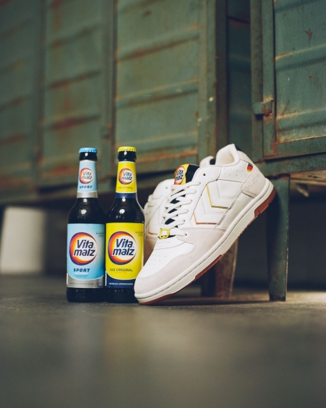 Vitamalz und Hummel lancieren Sneaker -